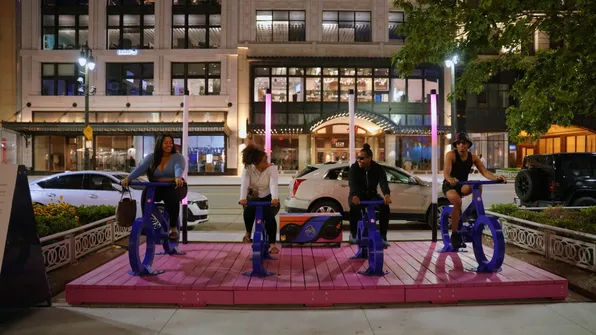 Musical Bicycles in Public Spaces