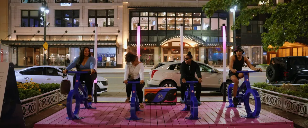 Musical Bicycles in Public Spaces