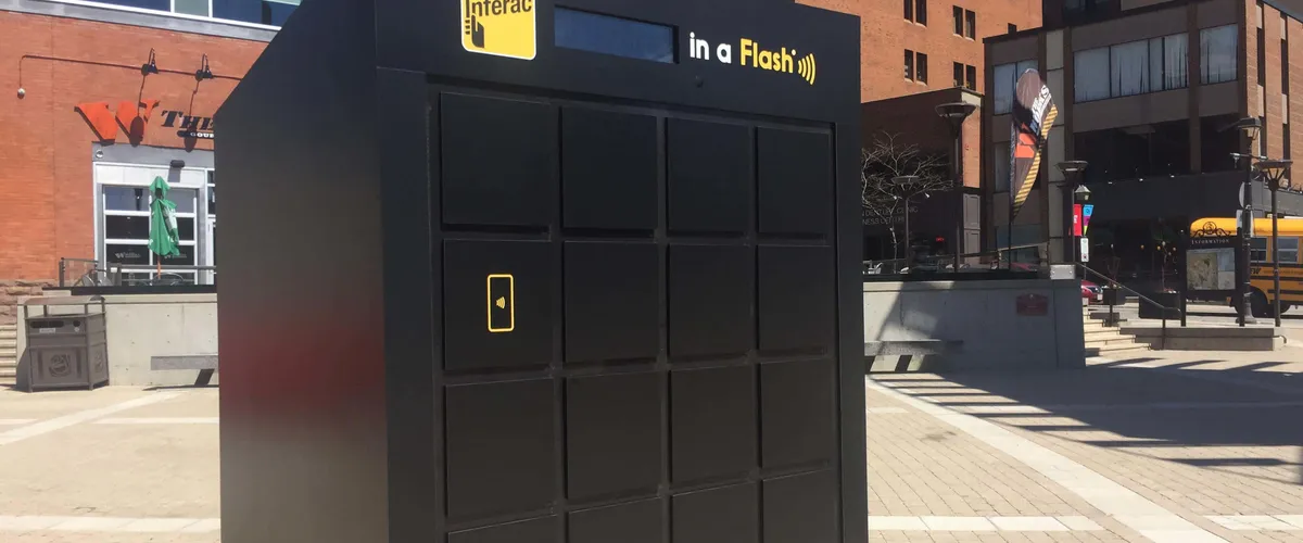Interac Flash Card Box