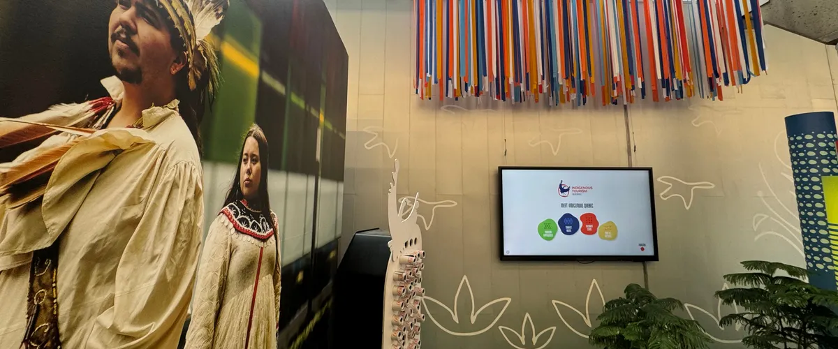 Tourisme Autochtone - Interactive Screen