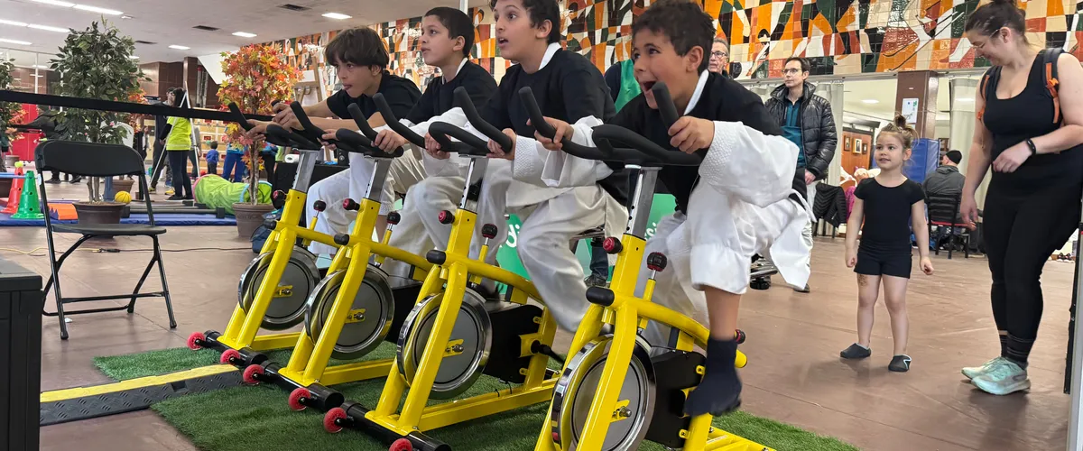 Musical bikes in Event Mode