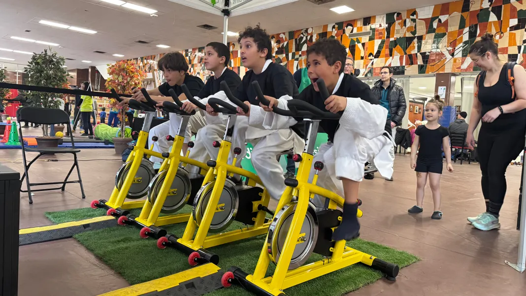 Musical bikes in Event Mode